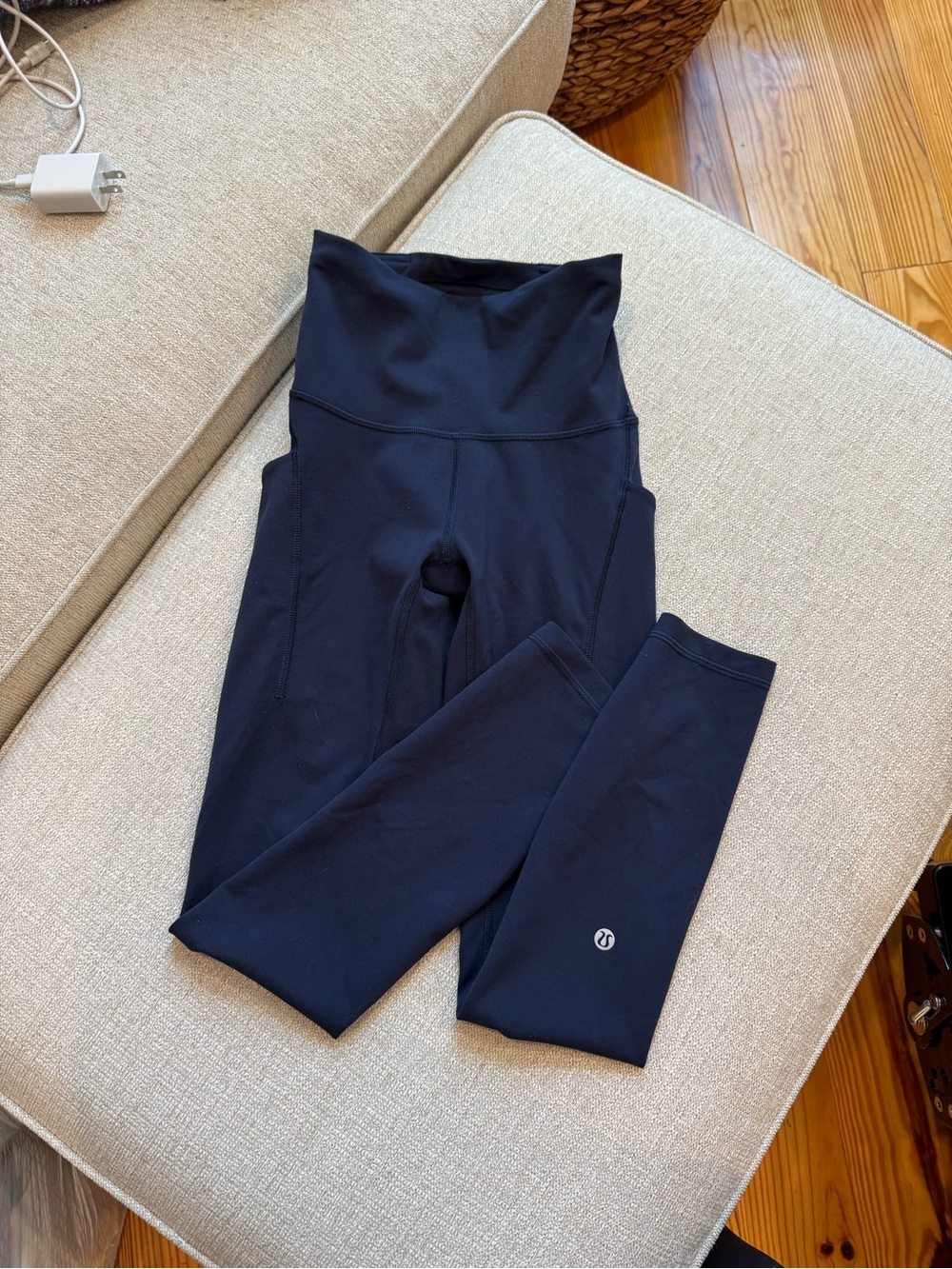 lululemon athletica Black High-Rise Workout Leggings